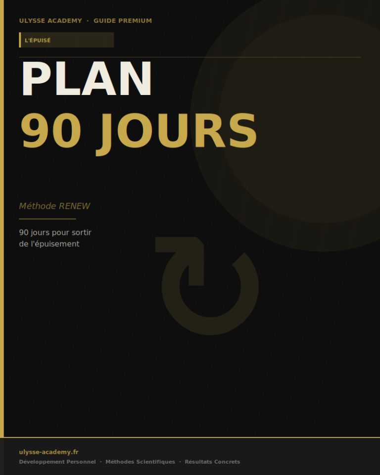 Plan 90 Jours — Sors de l&rsquo;épuisement et repars avec clarté